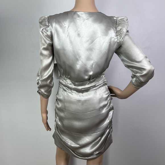 NEW SAYLOR REVOLVE SILVER MINI DRESS - Picture 10 of 13